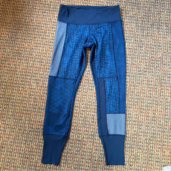 Lululemon Wunder Under‎ Pants SPECIAL EDITION (Rare) - Japanese Sashiko, Size 6 - Picture 2 of 10